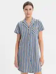Голубой халат женский, Lilians