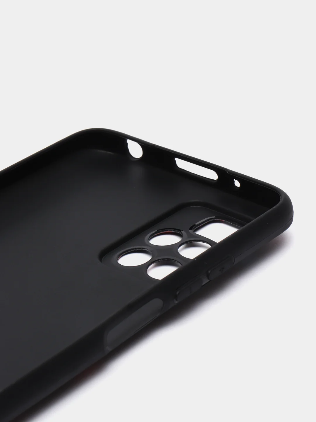 Оранжевый силиконовый чехол для Xiaomi Redmi 10 2022, с принтом, с рисунком (Сяоми Редми 10)