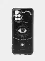 Индиго силиконовый чехол для Xiaomi Redmi 10 2022, с принтом, с рисунком (Сяоми Редми 10)