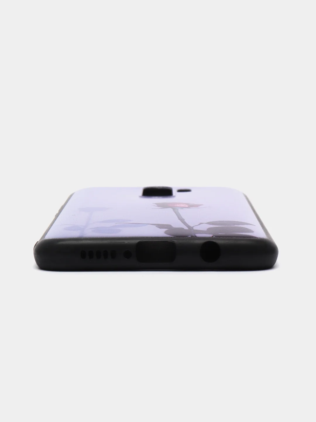 Серебряный силиконовый чехол для Xiaomi Redmi Note 8 Pro, с принтом, с рисунком (Редми Ноут 8 Про)