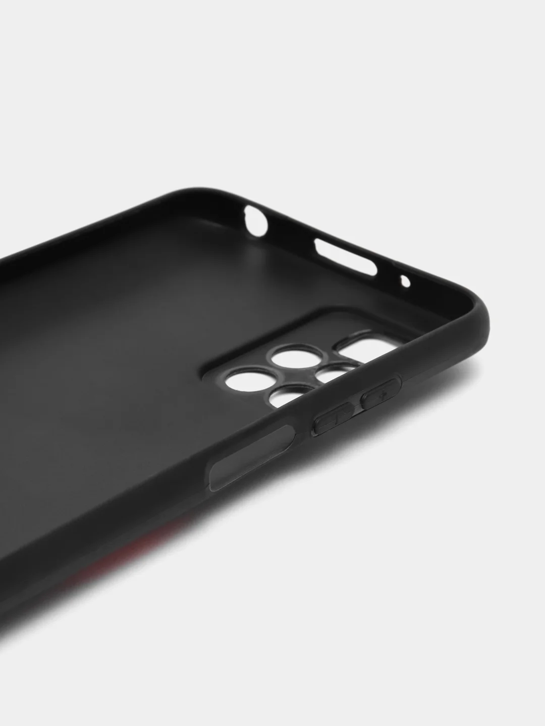 Сиреневый силиконовый чехол для Xiaomi Redmi 10 2022, с принтом, с рисунком (Сяоми Редми 10)