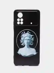 Карамельный силиконовый чехол для POCO X4 Pro 5G, с принтом, с рисунком (Поко Х4 Про 5г)