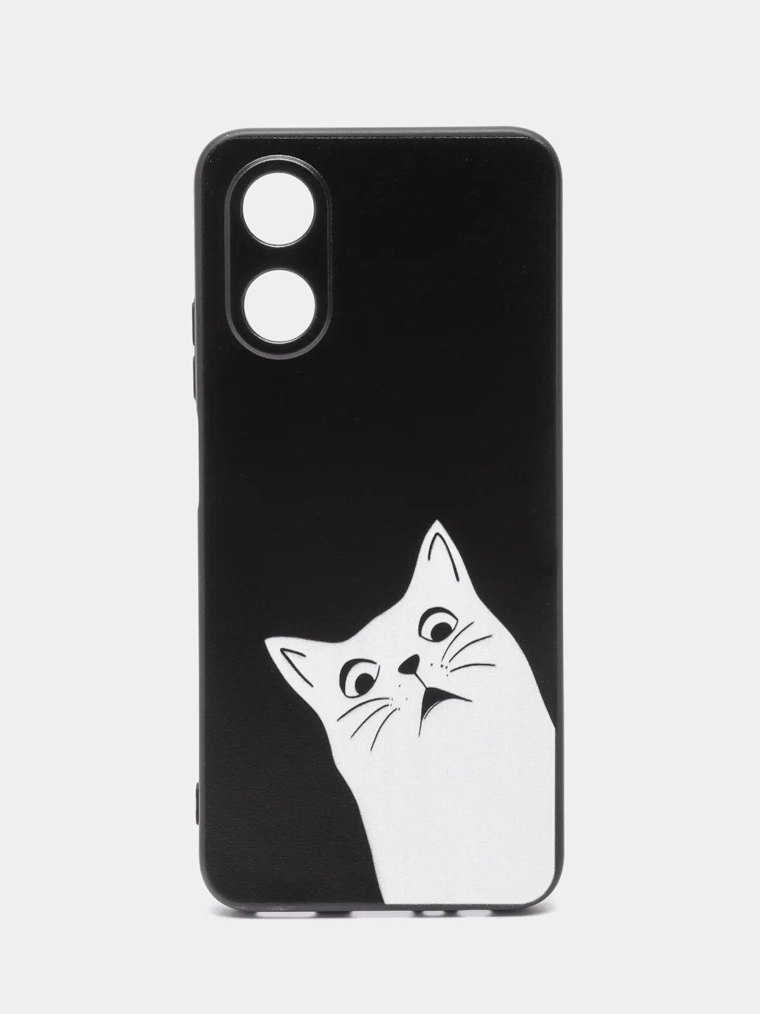 Бронзовый силиконовый чехол для OPPO A17 / A17K, с принтом, с рисунком, Оппо А17 / 17К