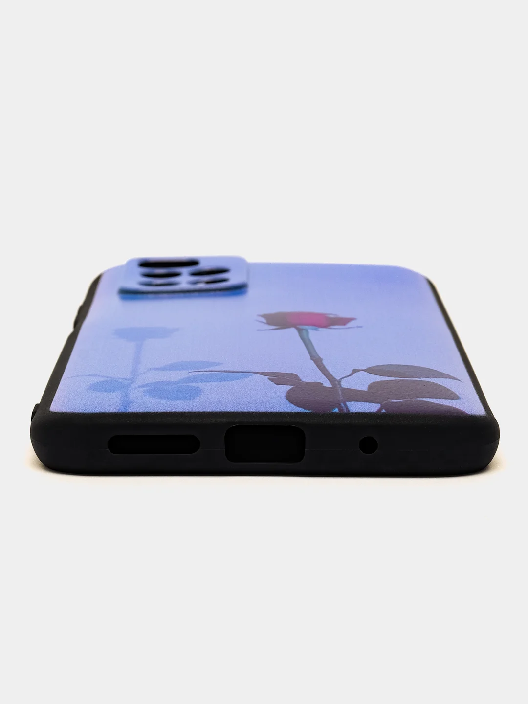 Серебряный силиконовый чехол для Xiaomi Redmi 10 2022, с принтом, с рисунком (Сяоми Редми 10)