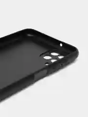 Тёмно-бирюзовый силиконовый чехол для Samsung Galaxy A12 / M12, с принтом, с рисунком (Самсунг А12 / М12)
