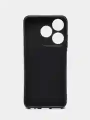 Серебряный силиконовый чехол для Tecno Spark 10 / 10C, с принтом, с рисунком, Техно Спарк 10 / 10С