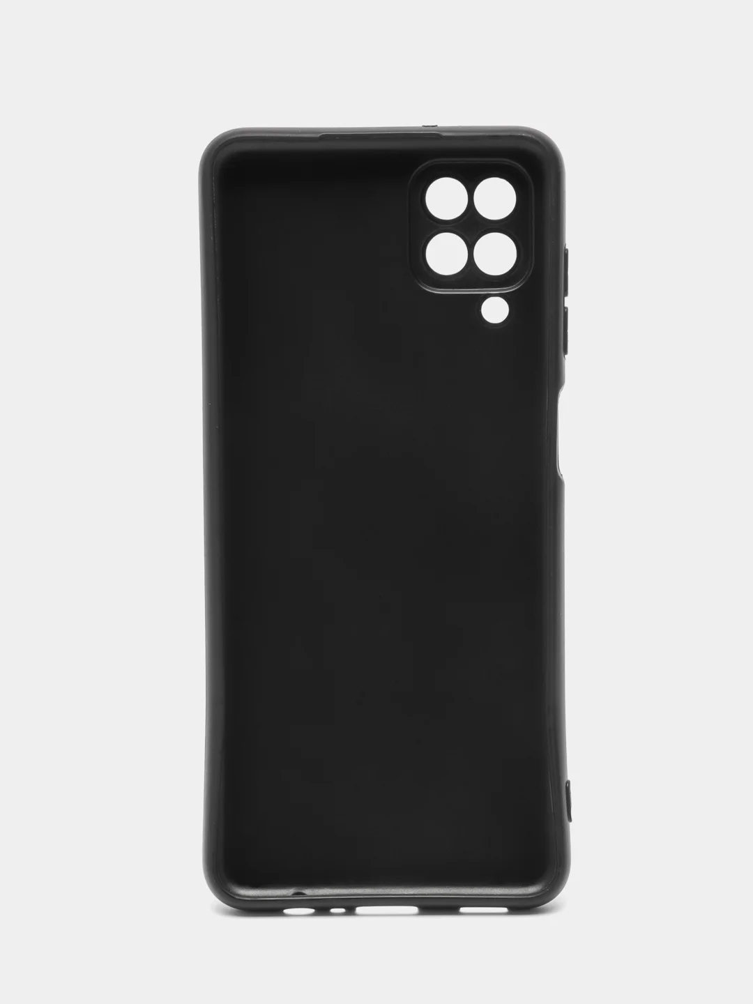 Сиреневый силиконовый чехол для Samsung Galaxy A12 / M12, с принтом, с рисунком (Самсунг А12 / М12)