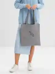Бежевый сумка шоппер МЯ