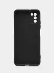 Рыжий чехол силиконовый для Xiaomi POCO M3 (Сяоми Поко М3), с принтом, с рисунком