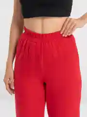 Алый брюки женские, джоггеры, из муслина, хлопок, большие размеры