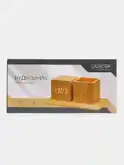 Будильник электронный Ladecor Chrono, USB, дерево, 19 x 10 х 10 см