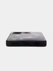 Тёмно-бордовый силиконовый чехол для Tecno Spark 10 Pro (Техно Спарк 10 Про), с принтом, с рисунком