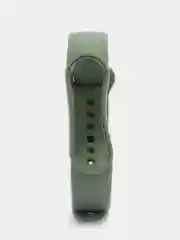 Зеленый силиконовый ремешок для фитнес браслета Xiaomi Mi Band 3 / 4 / 5 / 6