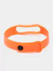 Оранжевый силиконовый ремешок для фитнес браслета Xiaomi Mi Band 3 / 4 / 5 / 6