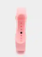Розовый силиконовый ремешок для фитнес браслета Xiaomi Mi Band 3 / 4 / 5 / 6