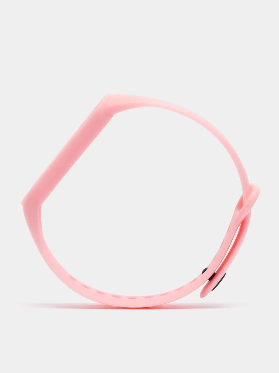 Розовый силиконовый ремешок для фитнес браслета Xiaomi Mi Band 3 / 4 / 5 / 6