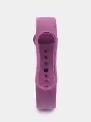 Сиреневый силиконовый ремешок для фитнес браслета Xiaomi Mi Band 3 / 4 / 5 / 6