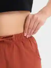 Коралловый шорты женские, хлопковые, летние