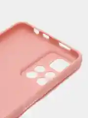 Пудровый чехол для Xiaomi Redmi Note 11 Pro Plus 5G силиконовый, Сяоми Редми Нот 11 Про Плюс 5 Джи