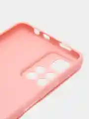 Розовый чехол для Xiaomi Redmi Note 11 Pro Plus 5G силиконовый, Сяоми Редми Нот 11 Про Плюс 5 Джи