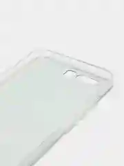 Угольный силиконовый чехол на Huawei Honor 9 / Хонор 9 прозрачный, с рисунком, защита камеры