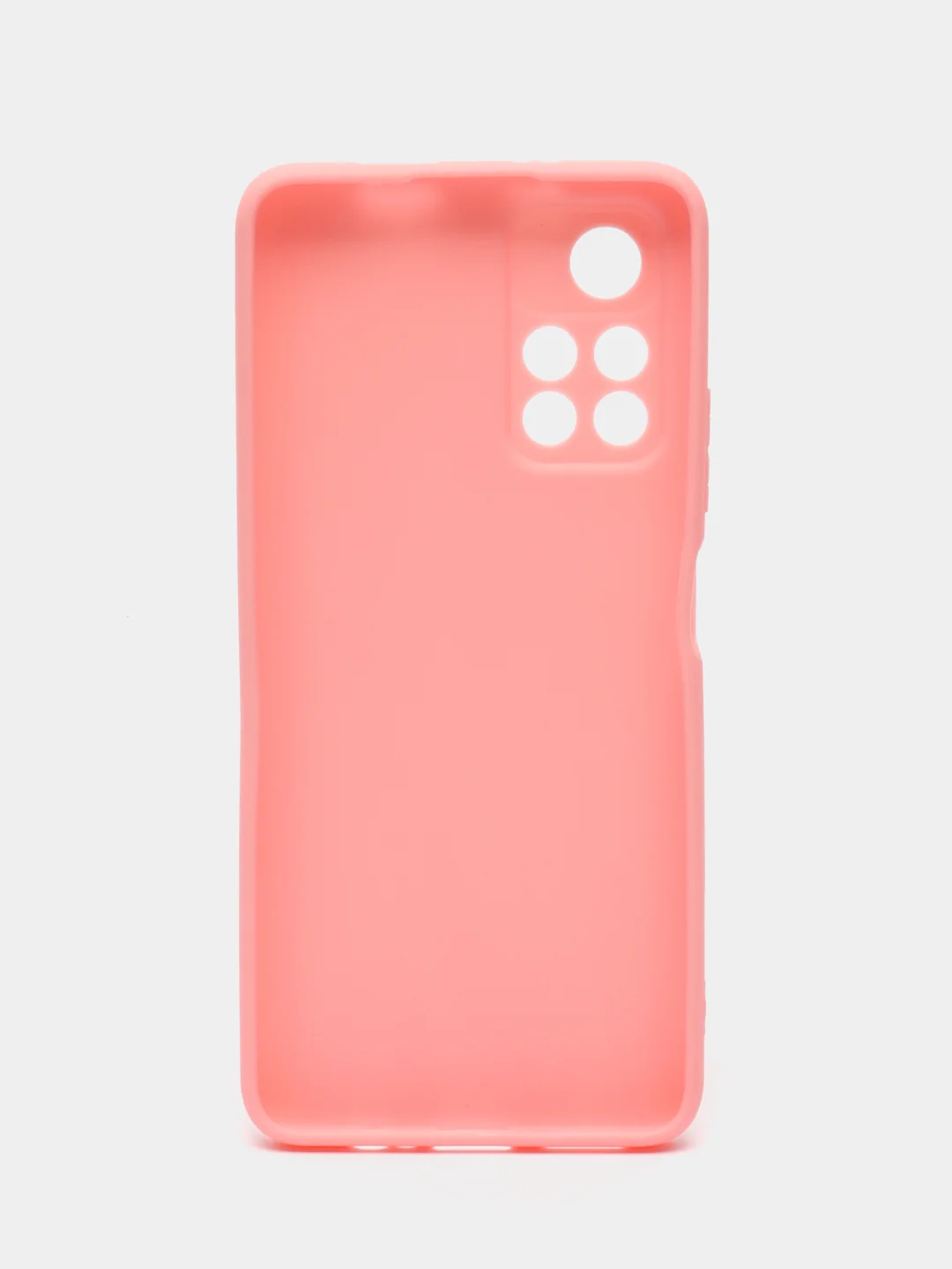Розовый чехол для Xiaomi Poco M4 Pro 5G, Redmi Note 11 5G (Редми Нот 11 5G) силиконовый