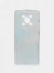 Голубой силиконовый чехол на Huawei Nova Y90 / Хуавей Нова Y90 с рисунком, защита камеры