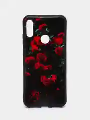 Оранжевый силиконовый чехол для Honor 8A / 8A Prime / Huawei Y6 2019 / У6 Prime / Y6s, с принтом, с рисунком Хонор 8А Хуавей у6