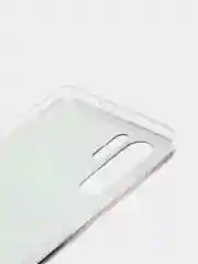 Угольный силиконовый чехол на Huawei P30 Pro / Хуавей P30 Pro прозрачный, с рисунком, защита камеры