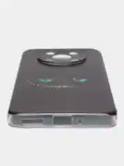 Черный силиконовый чехол на Huawei Nova Y90 / Хуавей Нова Y90 с рисунком, защита камеры
