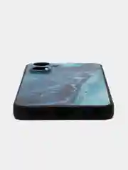 Тёмно-бирюзовый силиконовый чехол для Realme 10 Pro 5G, с принтом, с рисунком (Реалми 10 Про 5 джи)