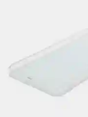 Светло-синий чехол на Samsung Galaxy A53 5G / Галакси А53 5G прозрачный, с рисунком, защита камеры