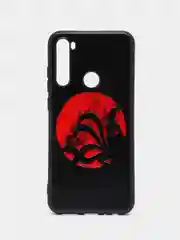Синий меланж силиконовый чехол для Xiaomi Redmi Note 8T, с принтом, с рисунком (Сяоми Редми Ноут 8Т)
