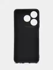 Оранжевый силиконовый чехол для Tecno Spark 10 / 10C, с принтом, с рисунком, Техно Спарк 10 / 10С