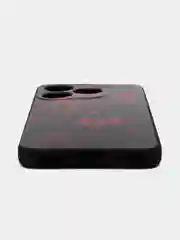 Оранжевый силиконовый чехол для Tecno Spark 10 / 10C, с принтом, с рисунком, Техно Спарк 10 / 10С
