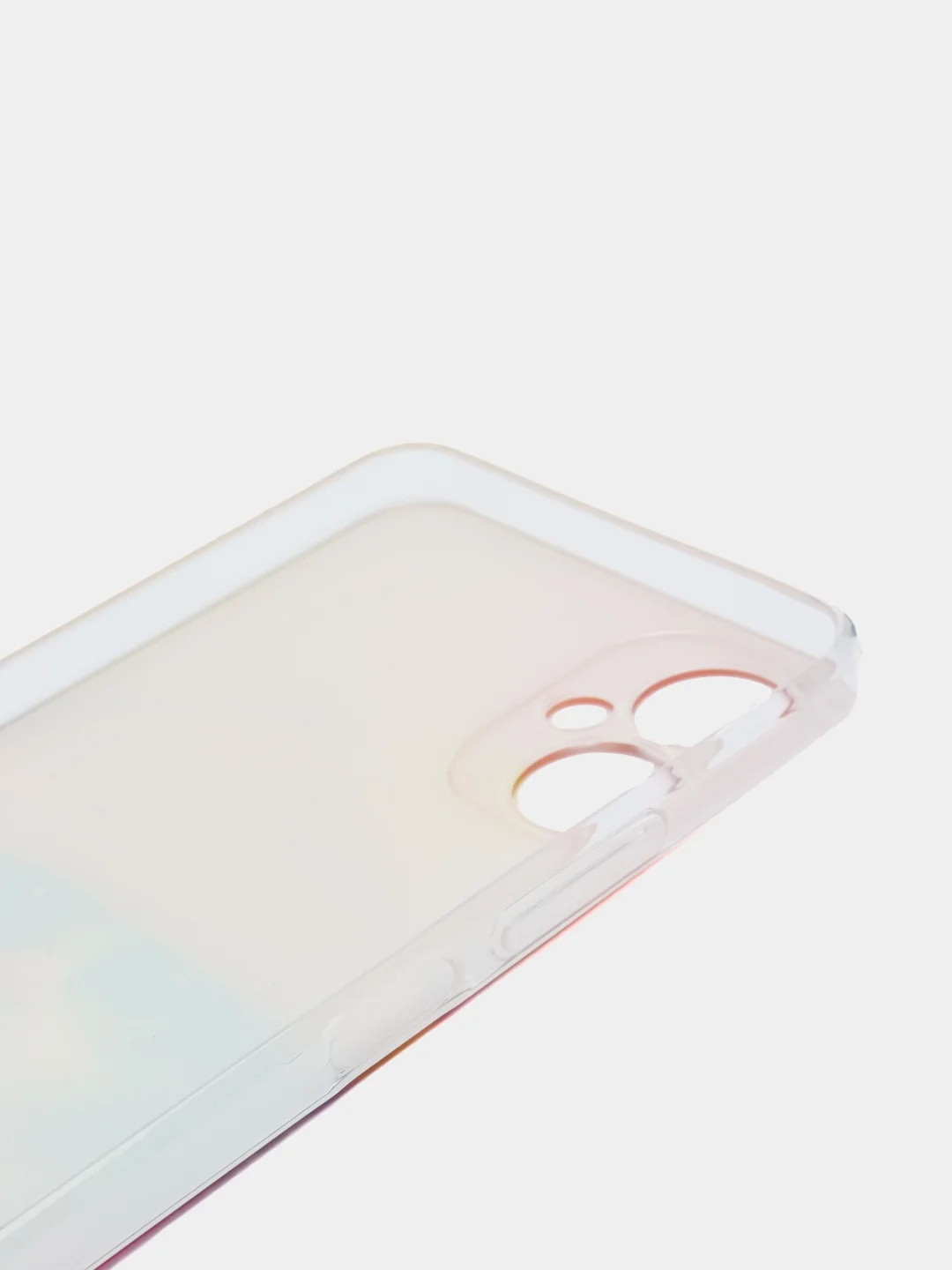 Желтый чехол на Tecno Spark 9 Pro / Текно Спарк 9 Про прозрачный, с рисунком, защита камеры