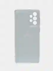 Разноцветный чехол на Samsung Galaxy A73 / Галакси А73 прозрачный, с рисунком, защита камеры