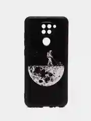Мятный чехол силиконовый для Xiaomi Redmi Note 9 (Сяоми Редми Ноут 9), с принтом, с рисунком
