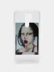 Багровый силиконовый чехол для Xiaomi Redmi 9, с принтом, с рисунком (Сяоми Редми 9)