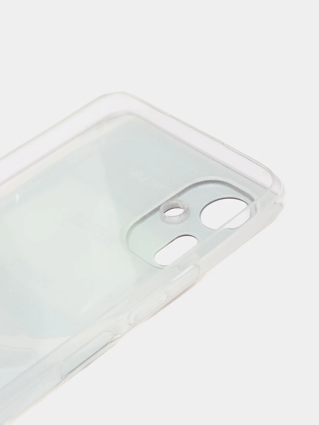 Угольный силиконовый чехол на Tecno Camon 19 Neo / Текно Камон 19 Нео с рисунком, защита камеры