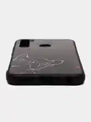 Песочный хаки силиконовый чехол для Xiaomi Redmi Note 8T, с принтом, с рисунком (Сяоми Редми Ноут 8Т)