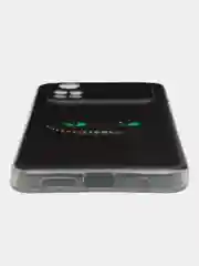 Черный силиконовый чехол на Xiaomi POCO M4 Pro 4G / Поко М4 Про 4G с рисунком, защита камеры