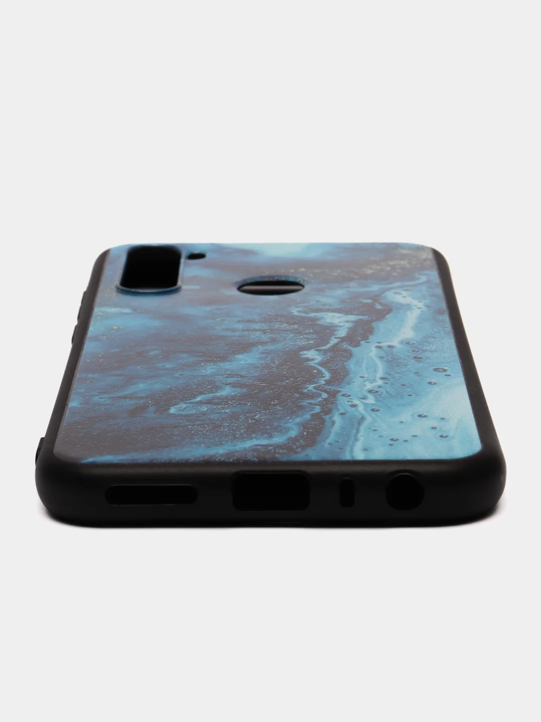 Тёмно-бирюзовый силиконовый чехол для Xiaomi Redmi Note 8T, с принтом, с рисунком (Сяоми Редми Ноут 8Т)
