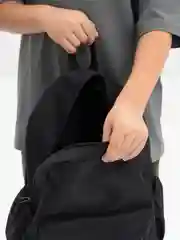 Угольный школьный рюкзак / Повседневный рюкзак