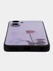 Серебряный силиконовый чехол для Realme 10 Pro 5G, с принтом, с рисунком (Реалми 10 Про 5 джи)