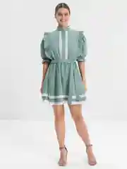 Бирюзовый платье женское