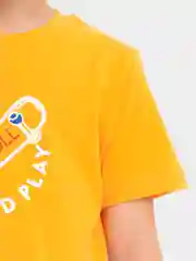 Оранжевый футболка детская для мальчиков с коротким рукавом TAKRO