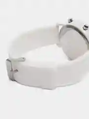 Белый электронные женские часы