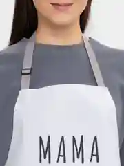Серый фартук Маме, 4 вида
