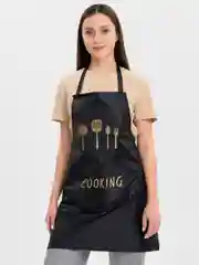 Угольный фартук водонепроницаемый кухонный , фартук для кухни. Фартук грязеотталкивающий